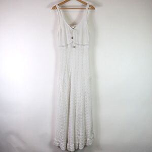 Banana Republic Crochet Maxi Dress XL